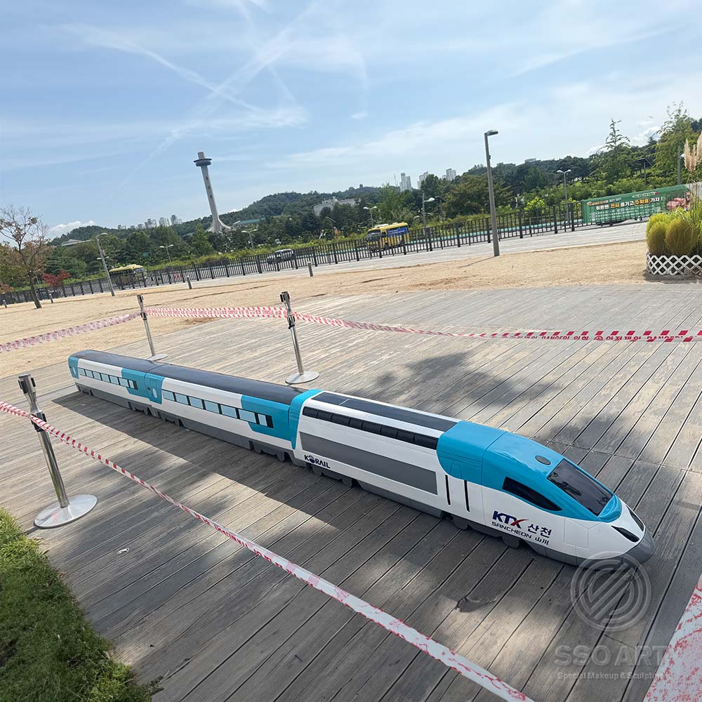 KTX 모형 보수